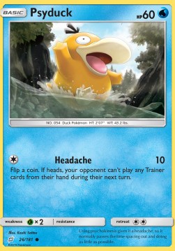 Psyduck TEU-26 Common Deutsch