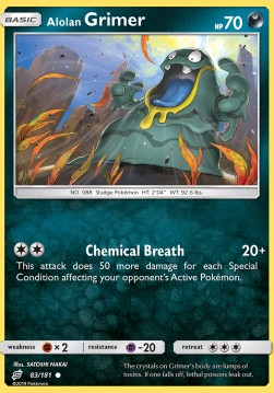 Alolan Grimer TEU-83 Common Deutsch