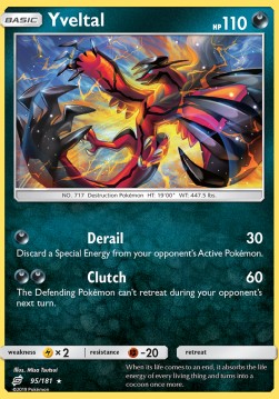 Yveltal TEU-95 Holo Rare Deutsch