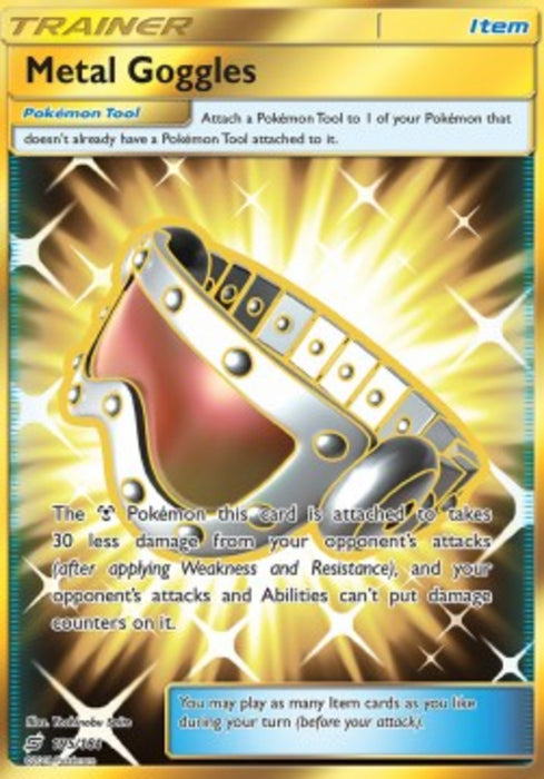 Metal Goggles TEU-195 Secret Rare Englisch