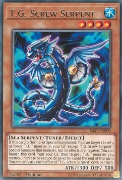 T.G. Screw Serpent SAST-EN009 Rare Englisch