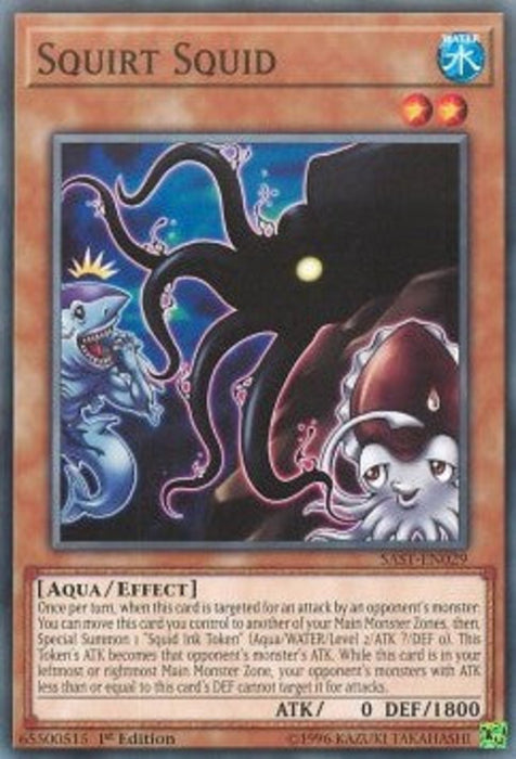 Squirt Squid SAST-EN029 Common Englisch