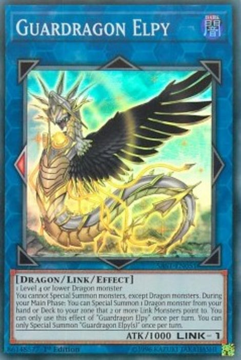 Guardragon Elpy SAST-EN051 Super Rare Englisch
