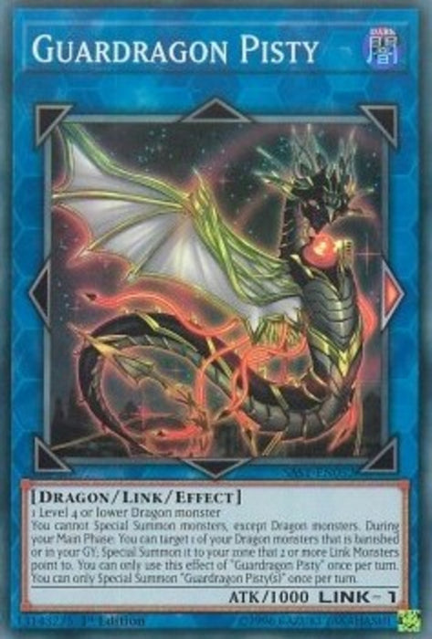 Guardragon Pisty SAST-EN052 Super Rare Englisch