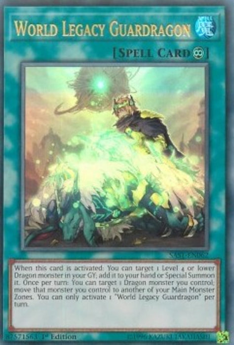 World Legacy Guardragon SAST-EN062 Ultra Rare Englisch