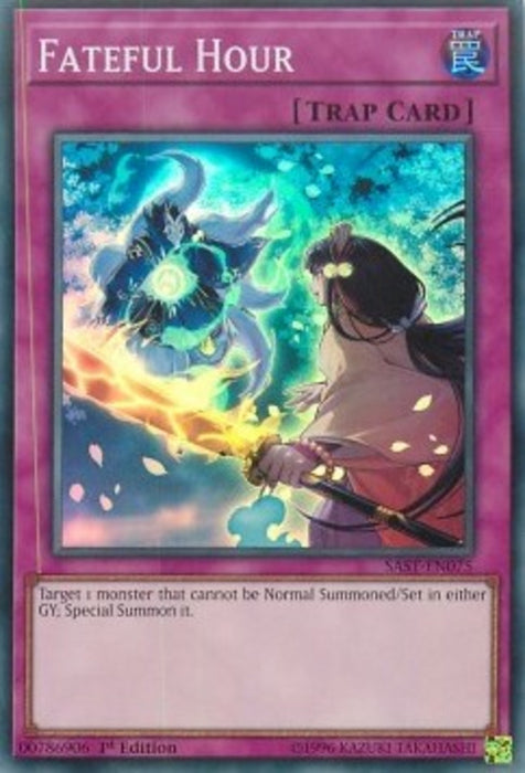 Fateful Hour SAST-EN075 Super Rare Englisch