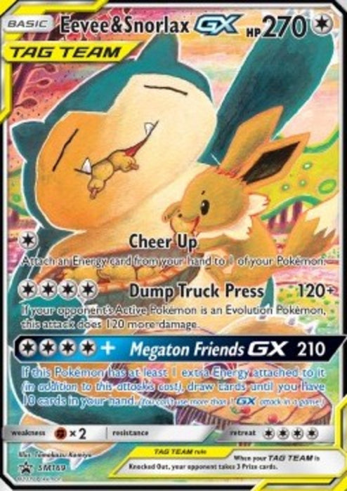 Eevee & Snorlax GX SM-169 Promo Englisch