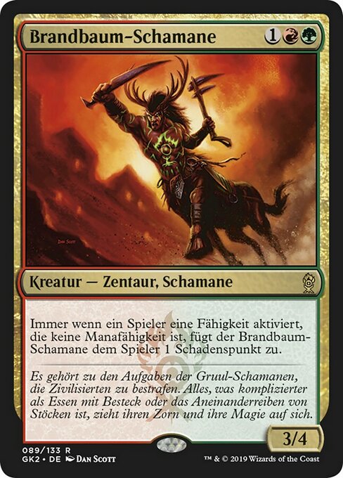 Magic: Burning-Tree Shaman