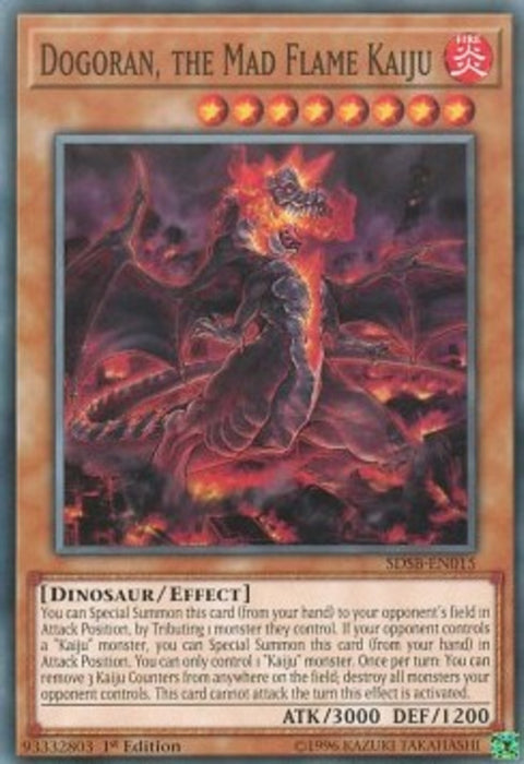 Dogoran, the Mad Flame Kaiju SDSB-EN015 Common Englisch