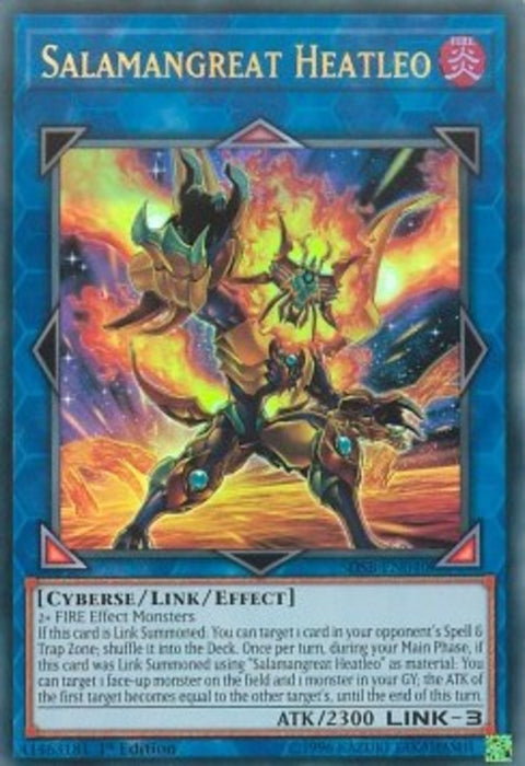 Salamangreat Heatleo (V.1) SDSB-EN040 Ultra Rare Englisch