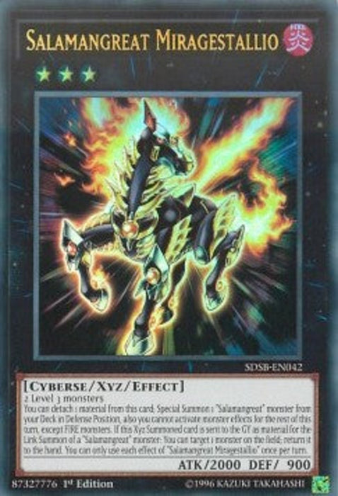 Salamangreat Miragestallio SDSB-EN042 Ultra Rare Englisch