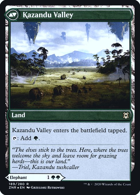 Kazandu Mammoth // Kazandu Valley - Back Face