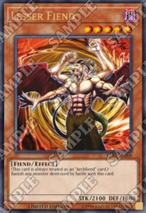 Lesser Fiend LART-EN008 Ultra Rare Englisch