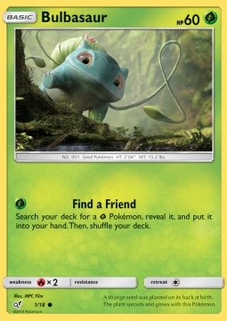 Bulbasaur DET-1 Common Deutsch