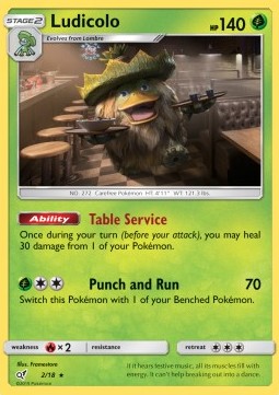 Ludicolo DET-2 Rare Deutsch