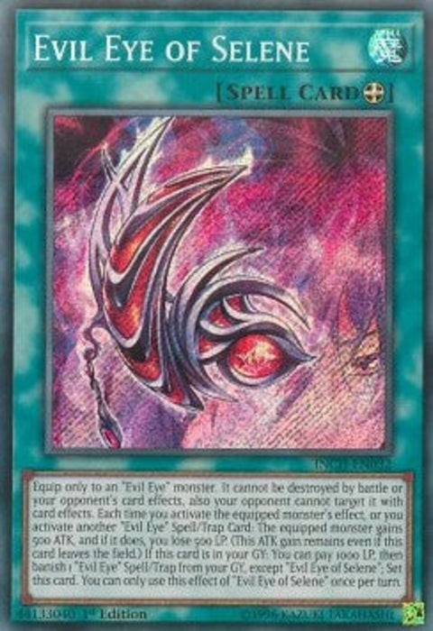 Evil Eye of Selene INCH-EN032 Secret Rare Englisch