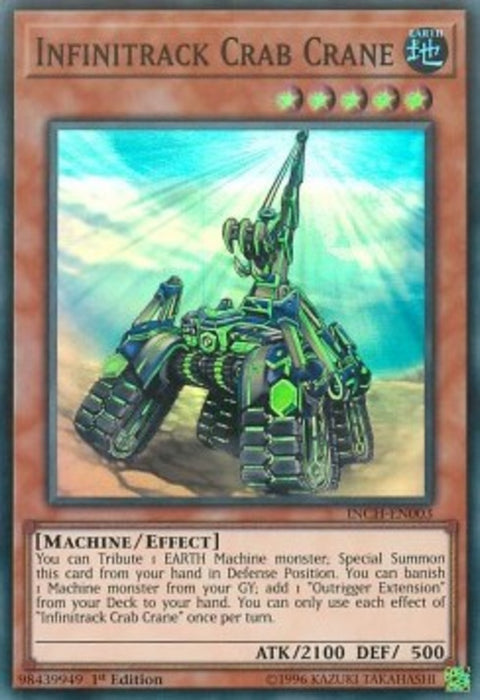 Infinitrack Crab Crane INCH-EN003 Super Rare Englisch