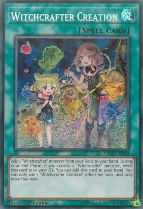 Witchcrafter Creation INCH-EN020 Secret Rare Englisch