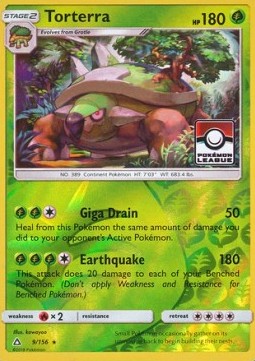 Torterra UPR-9 Promo Deutsch