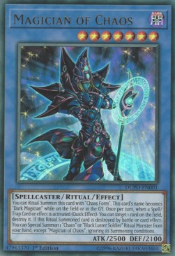 Magician of Chaos DUPO-EN001 Ultra Rare Englisch