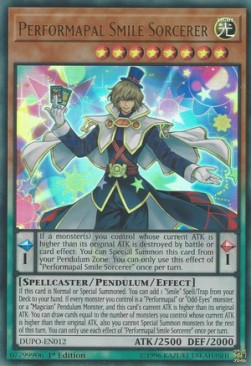 Performapal Smile Sorcerer DUPO-EN012 Ultra Rare Englisch