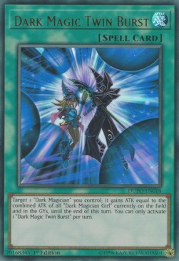 Dark Magic Twin Burst DUPO-EN018 Ultra Rare Englisch