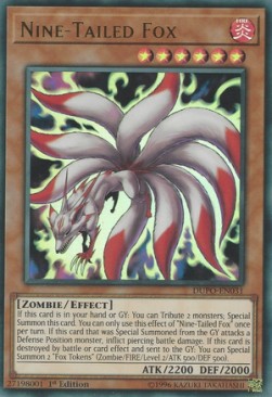 Nine-Tailed Fox DUPO-EN031 Ultra Rare Englisch