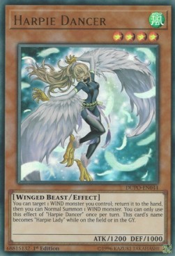 Harpie Dancer DUPO-EN044 Ultra Rare Englisch