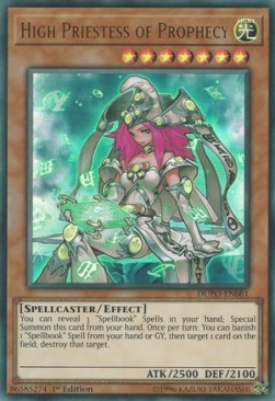 High Priestess of Prophecy DUPO-EN081 Ultra Rare Englisch