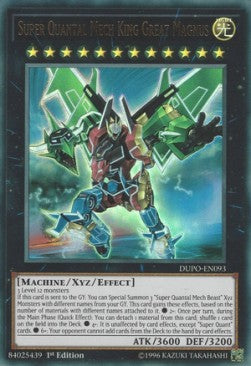 Super Quantal Mech King Great Magnus DUPO-EN093 Ultra Rare Englisch