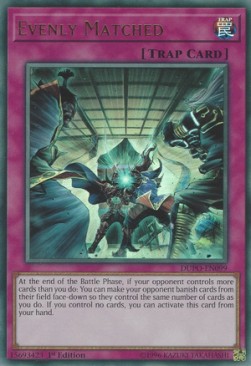 Evenly Matched DUPO-EN099 Ultra Rare Englisch