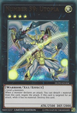 Number 39: Utopia DUPO-EN104 Ultra Rare Amerikanisch