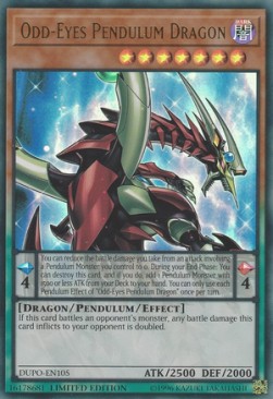 Odd-Eyes Pendulum Dragon DUPO-EN105 Ultra Rare Englisch