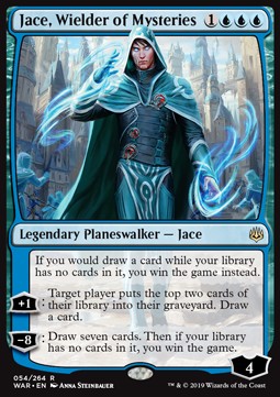 Jace, Beherrscher der Mysterien WAR-54 Rare Deutsch