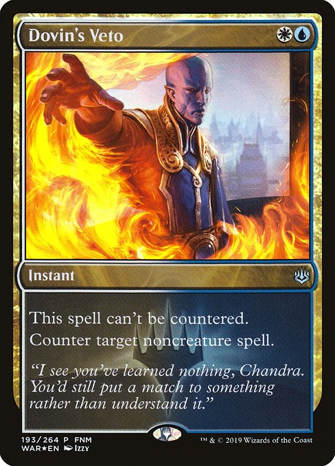 Dovin's Veto FNM- Uncommon Englisch