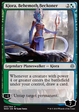 Kiora, Behemoth Beckoner WAR-232 Uncommon Englisch