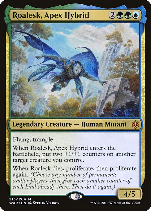 Roalesk, Apex Hybrid WAR-213 Mythic Englisch