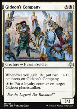 Gideon's Company XWAR-268 Uncommon Englisch