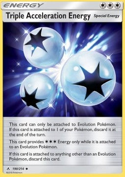 Triple Acceleration Energy UNB-190 Uncommon Englisch