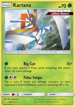Kartana UNB-19 Holo Rare Englisch
