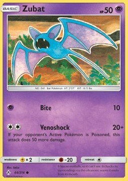 Zubat UNB-64 Common Englisch