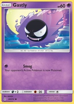 Gastly UNB-68 Common Englisch