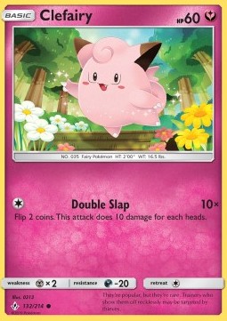 Clefairy UNB-132 Common Englisch
