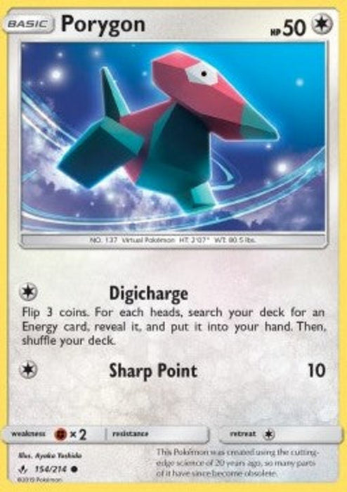 Porygon UNB-154 Common Deutsch