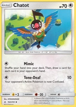 Chatot UNB-162 Uncommon Englisch