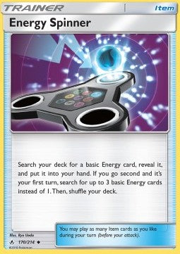 Energy Spinner UNB-170 Uncommon Englisch