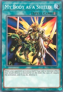 My Body as a Shield OP10-EN021 Common Englisch