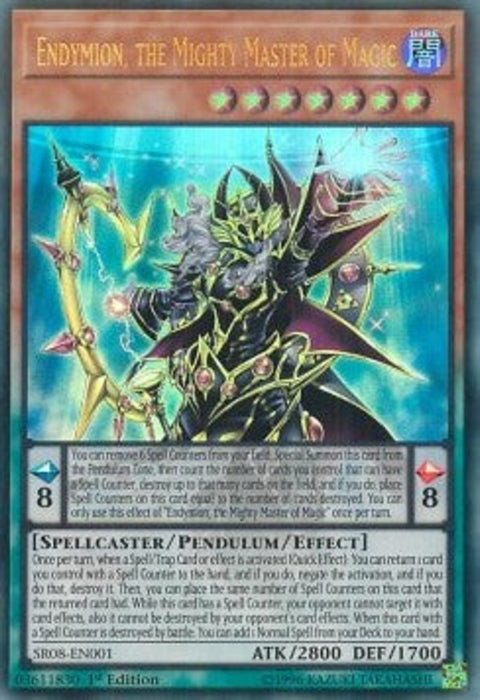 Endymion, the Mighty Master of Magic SR08-EN001 Ultra Rare Englisch