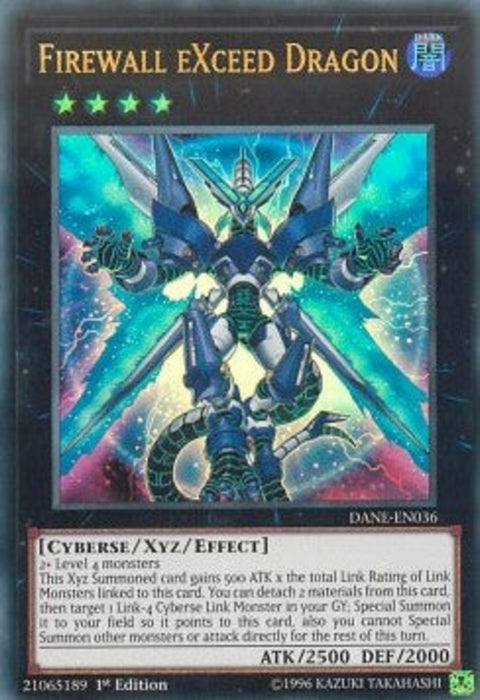 Firewall eXceed Dragon DANE-EN036 Ultra Rare Englisch