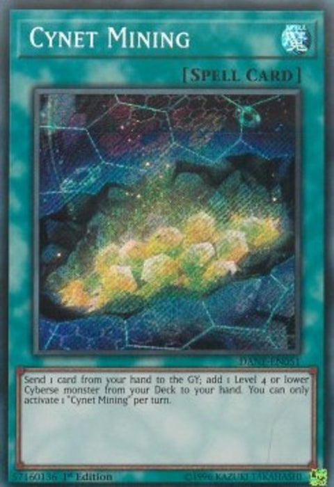 Cynet Mining DANE-EN051 Secret Rare Englisch